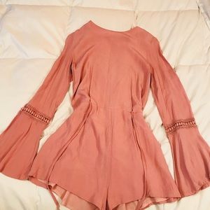 Light/soft pink romper